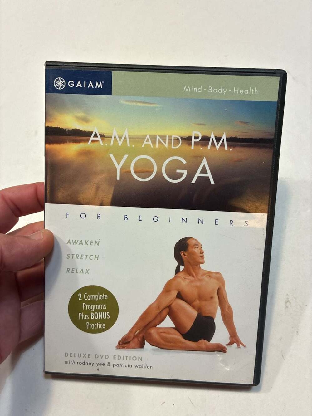 Gaiam A.M. and P.M. Yoga for Beginners Deluxe DVD Edition